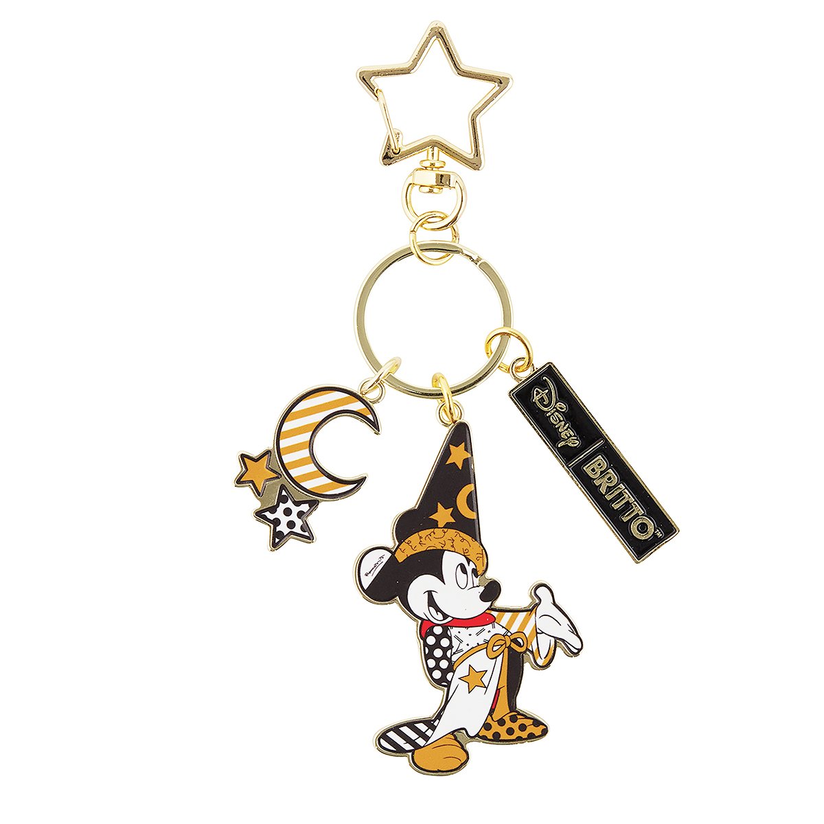 MIDAS SORECERER MICKEY METAL KEYCHAIN
