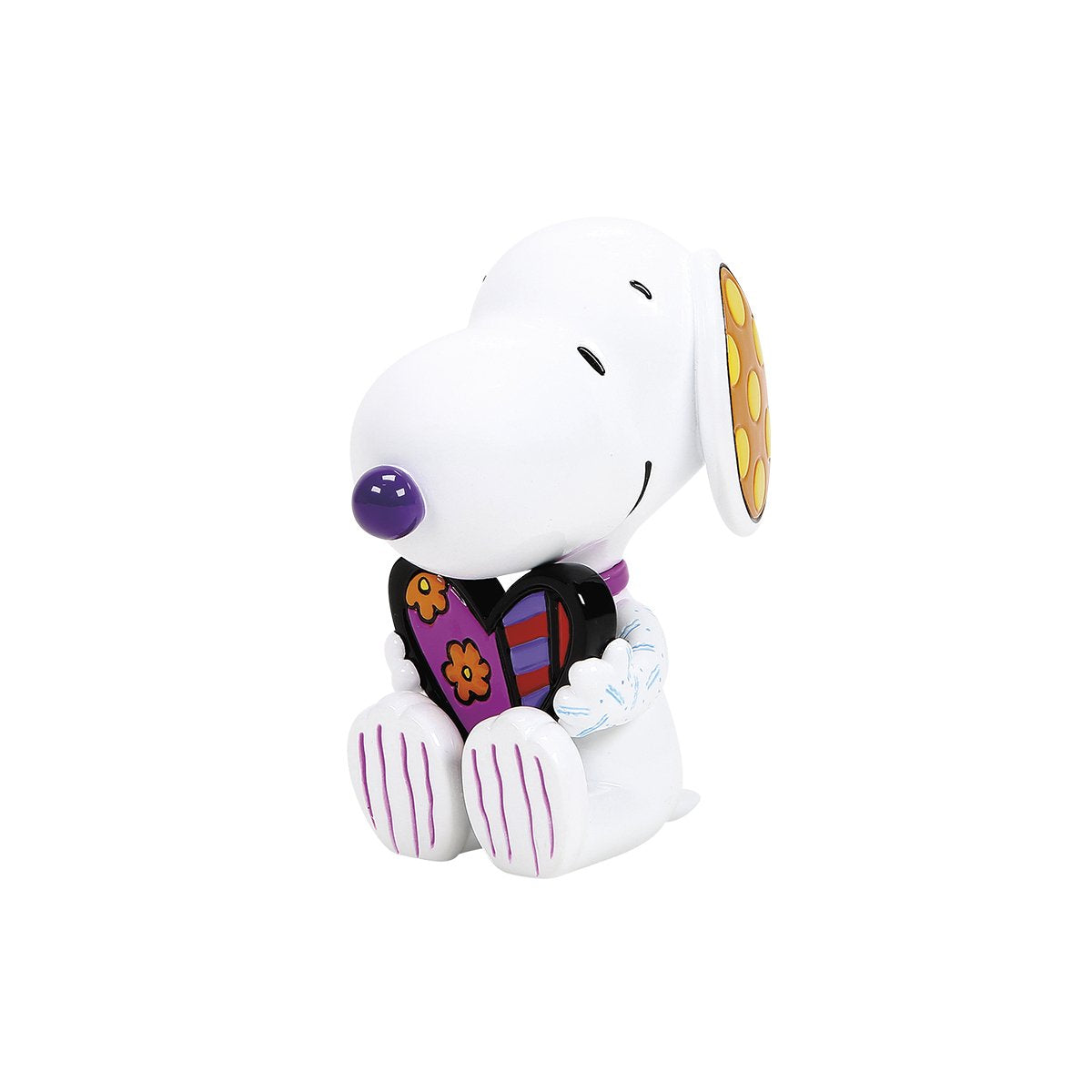 SNOOPY WITH BRITTO HEART MINI FIGURINE
