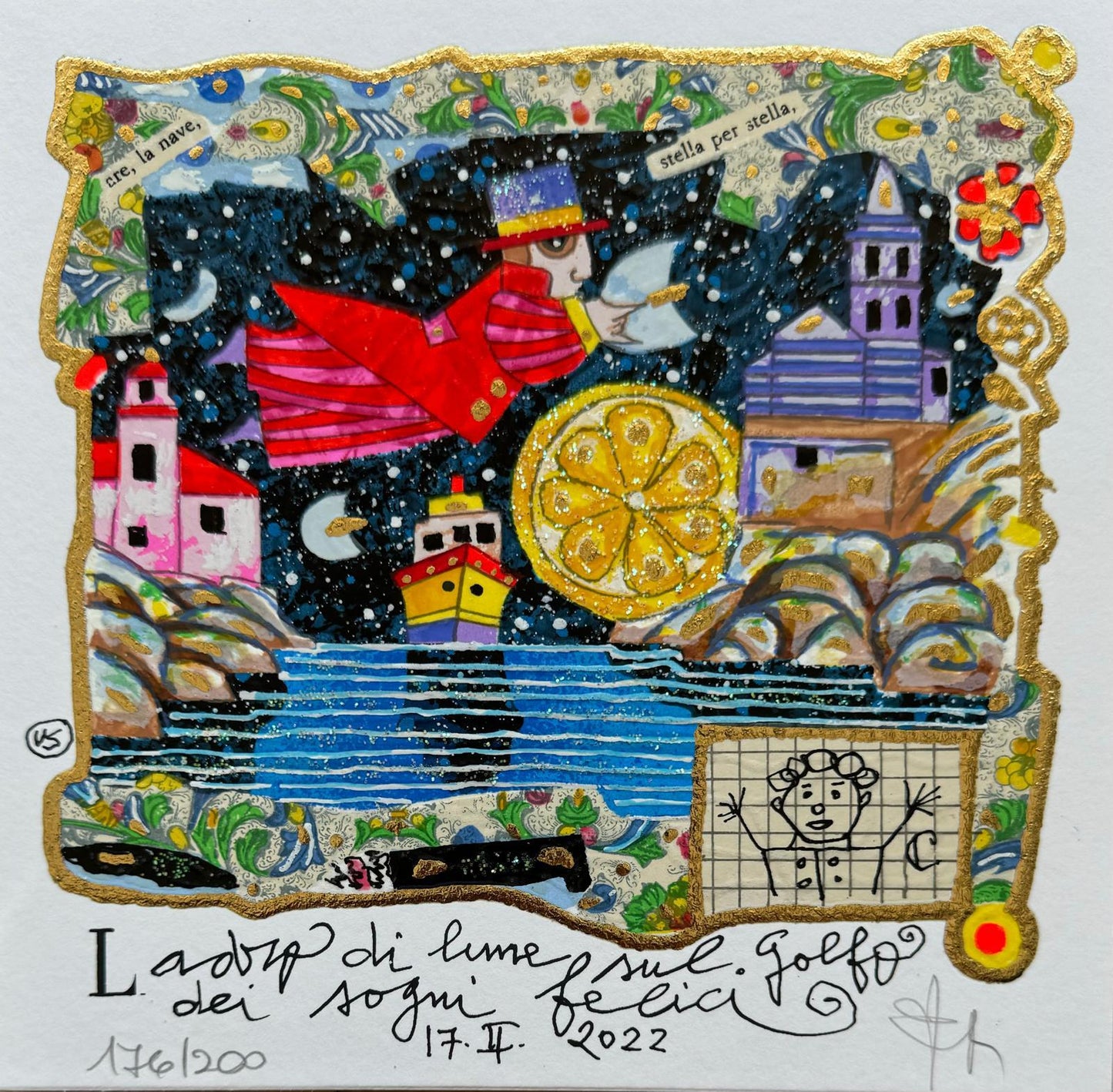 LADRO DI LUNE (FONDO BIANCO)