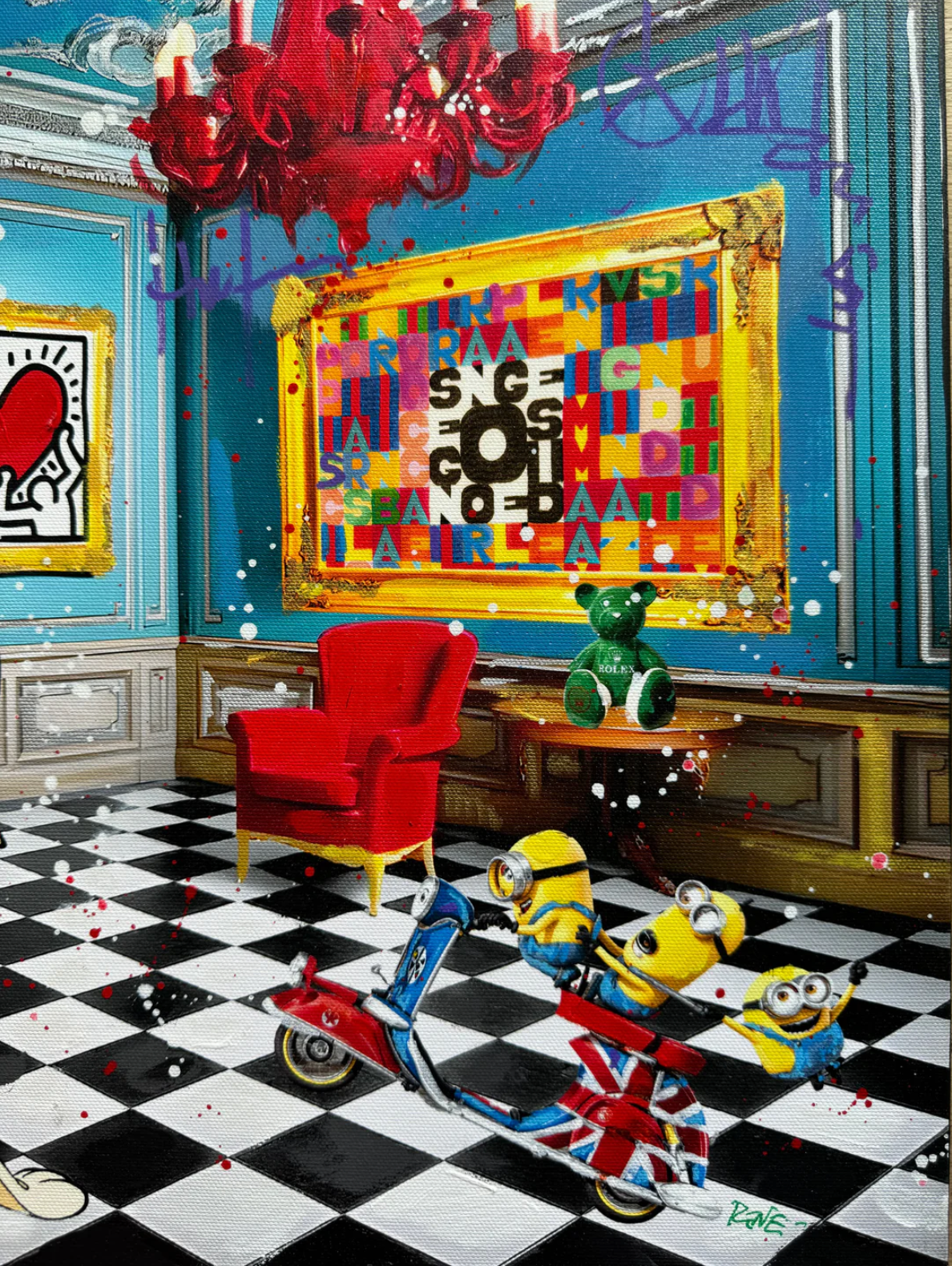 THE CHECKERED ROOM