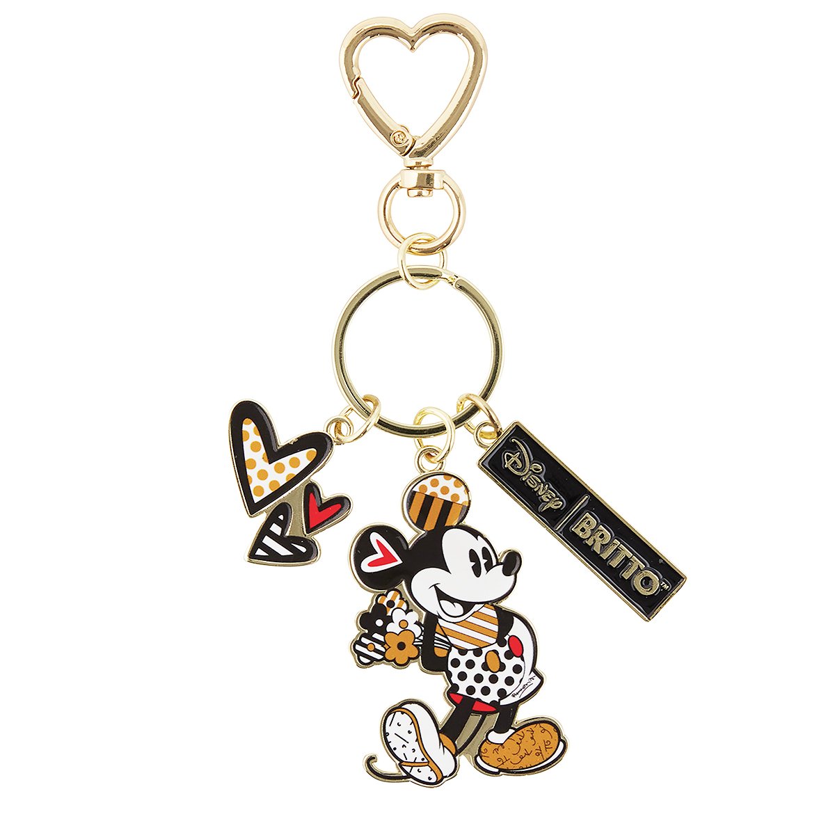 MIDAS MICKEY METAL KEYCHAIN