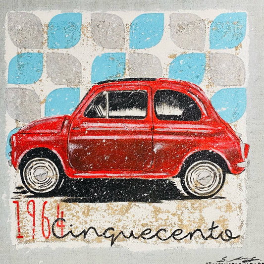 Cinquecento D 1964 Rosso