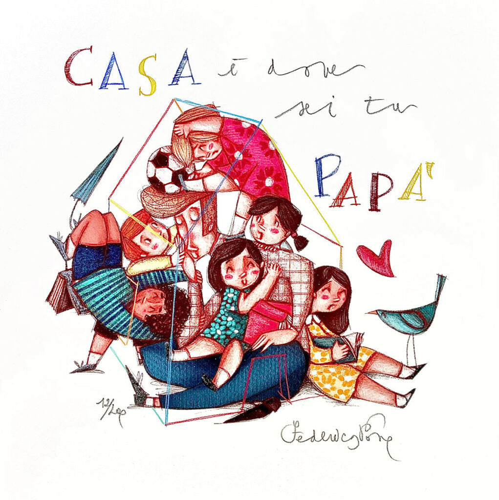 CASA È DOVE SEI TU PAPÀ