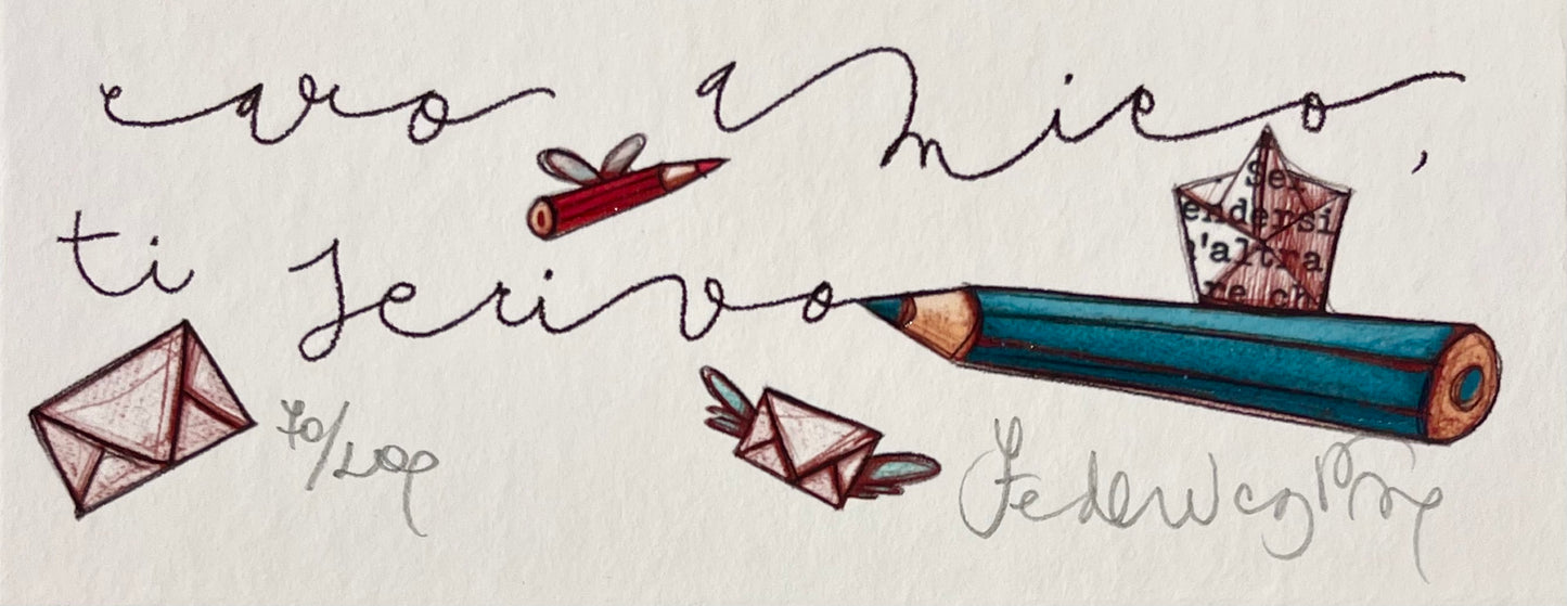 CARO AMICO TI SCRIVO