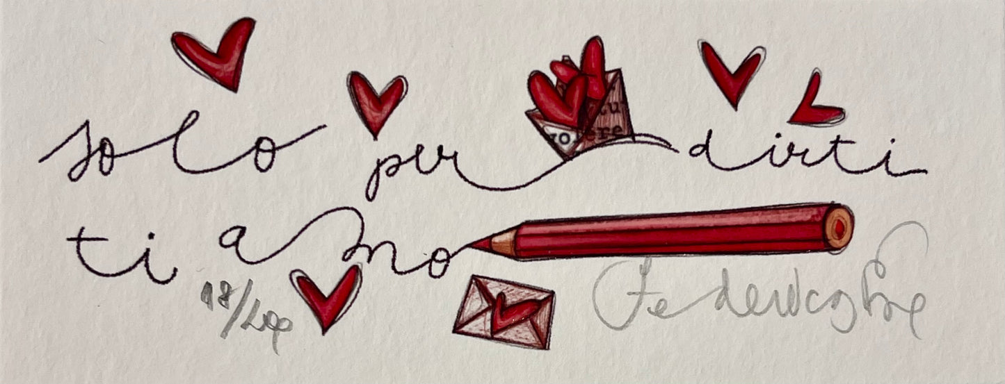 SOLO PER DIRTI TI AMO