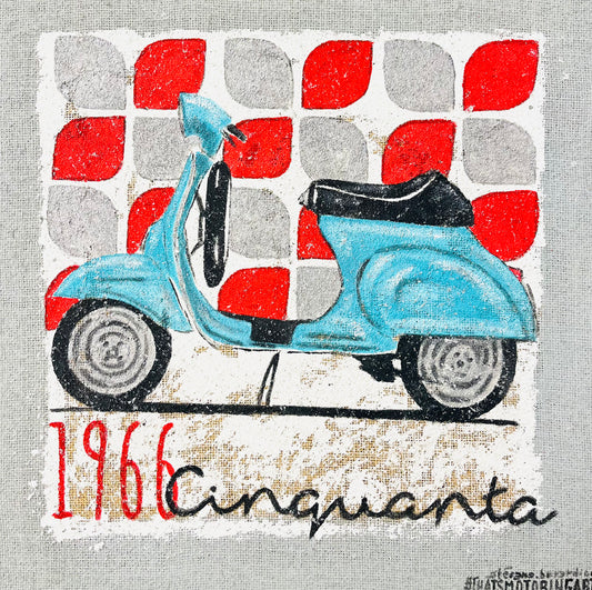 CINQUANTA 1966 AZZURRO