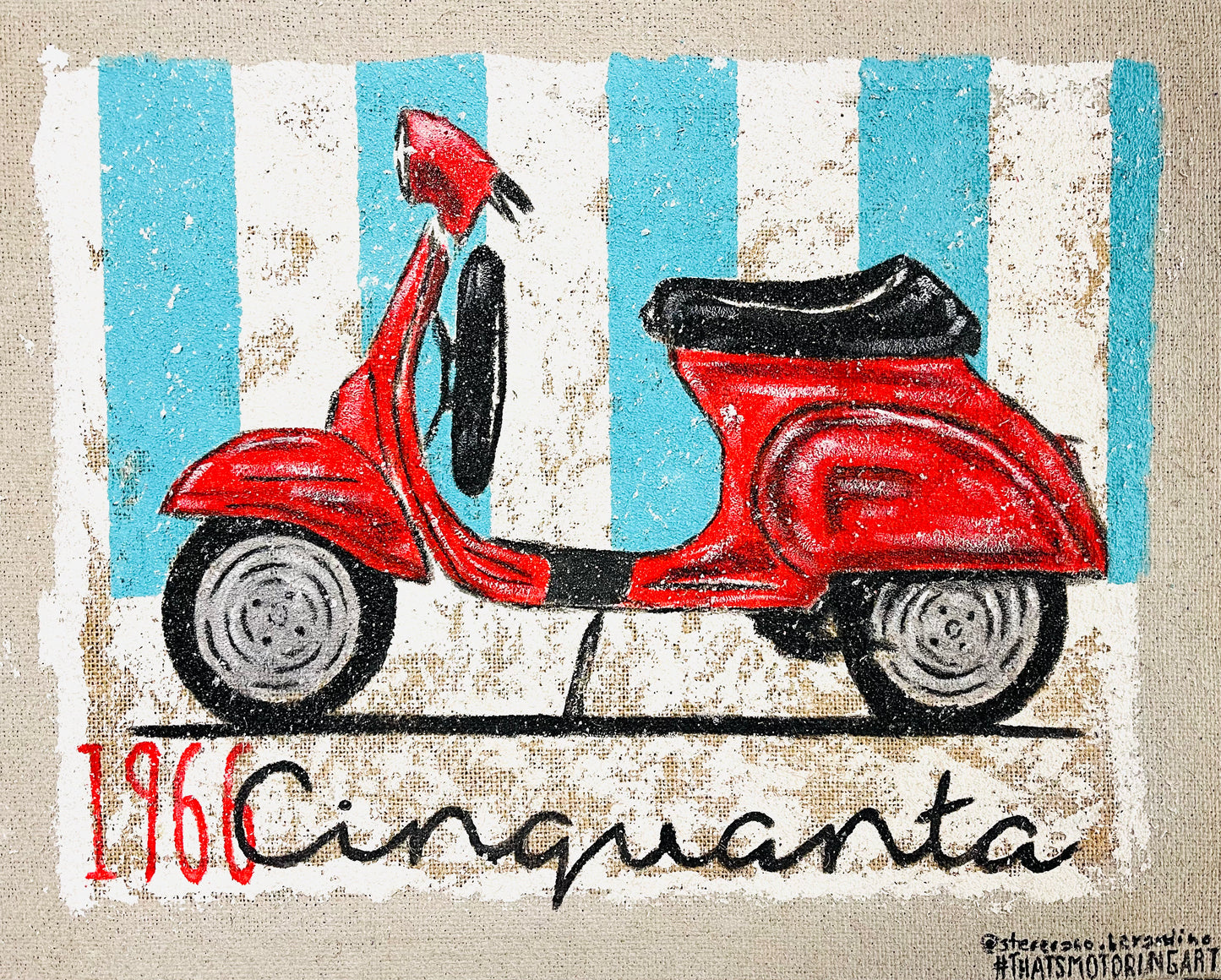CINQUANTA 1966 ROSSO