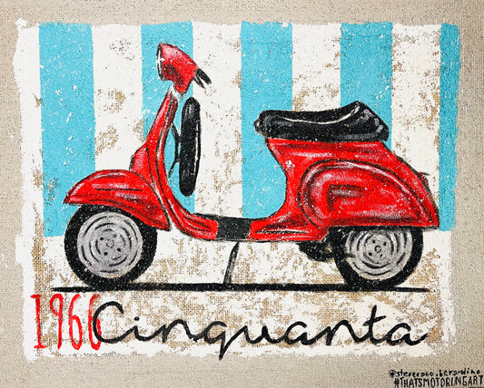 CINQUANTA 1966 ROSSO