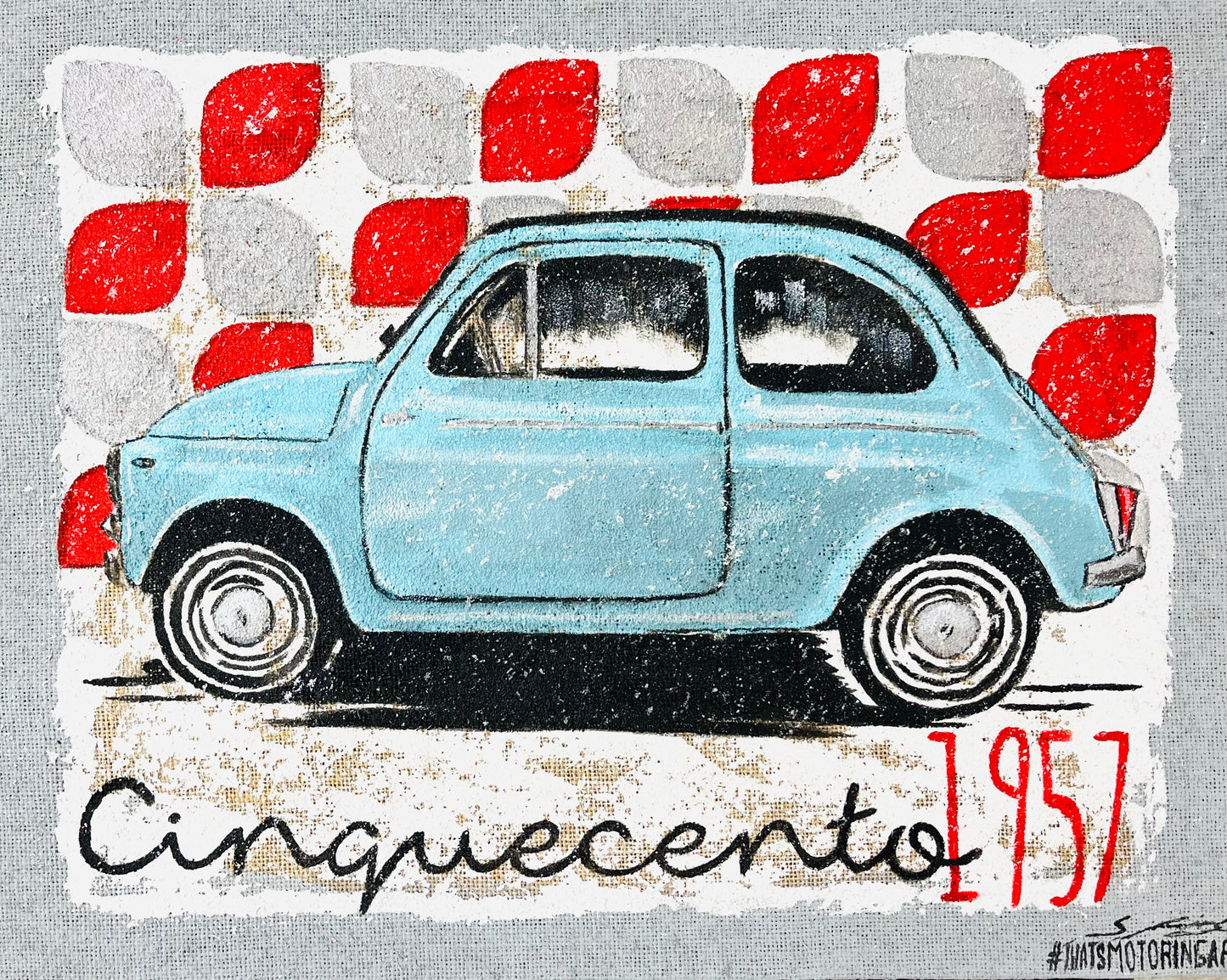 CINQUECENTO 1957 CELESTE