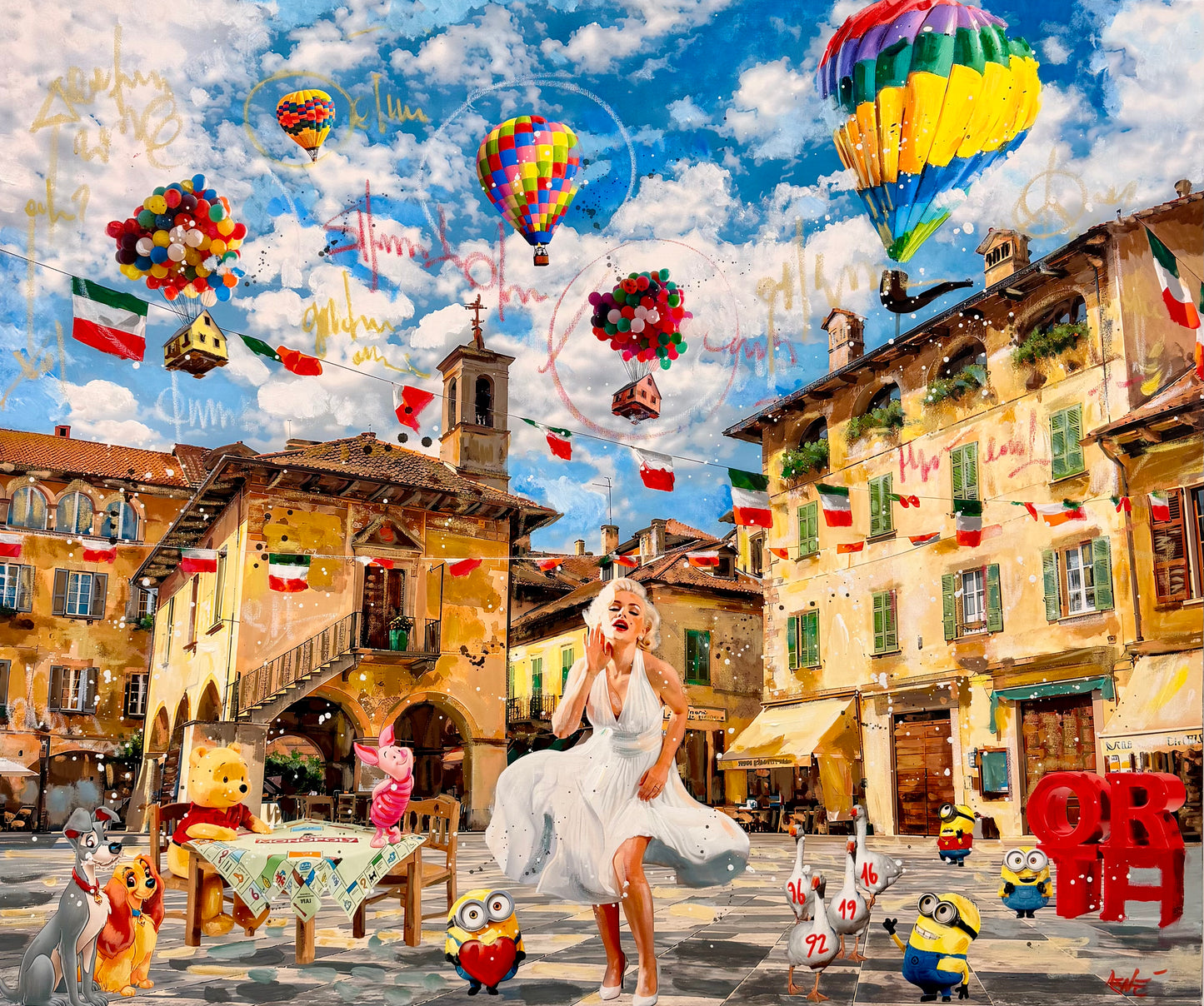 MARILYN AIRLINES: ARRIVO IN PIAZZA