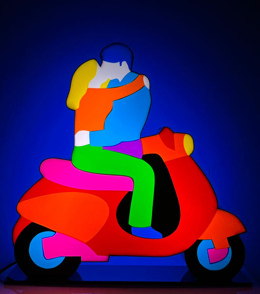 BACIO IN VESPA