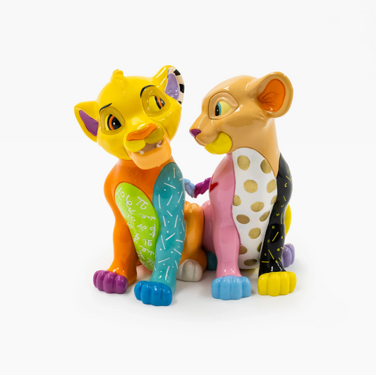 SIMBA AND NALA FIGURINE