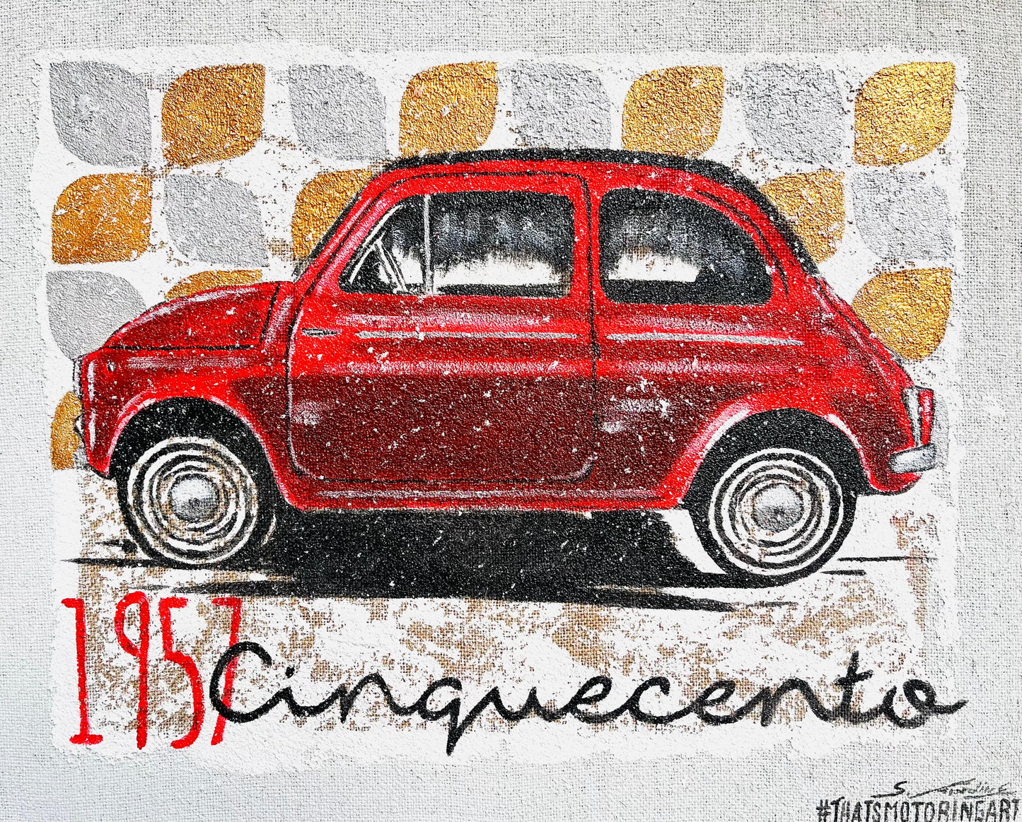CINQUECENTO 1957 ROSSO