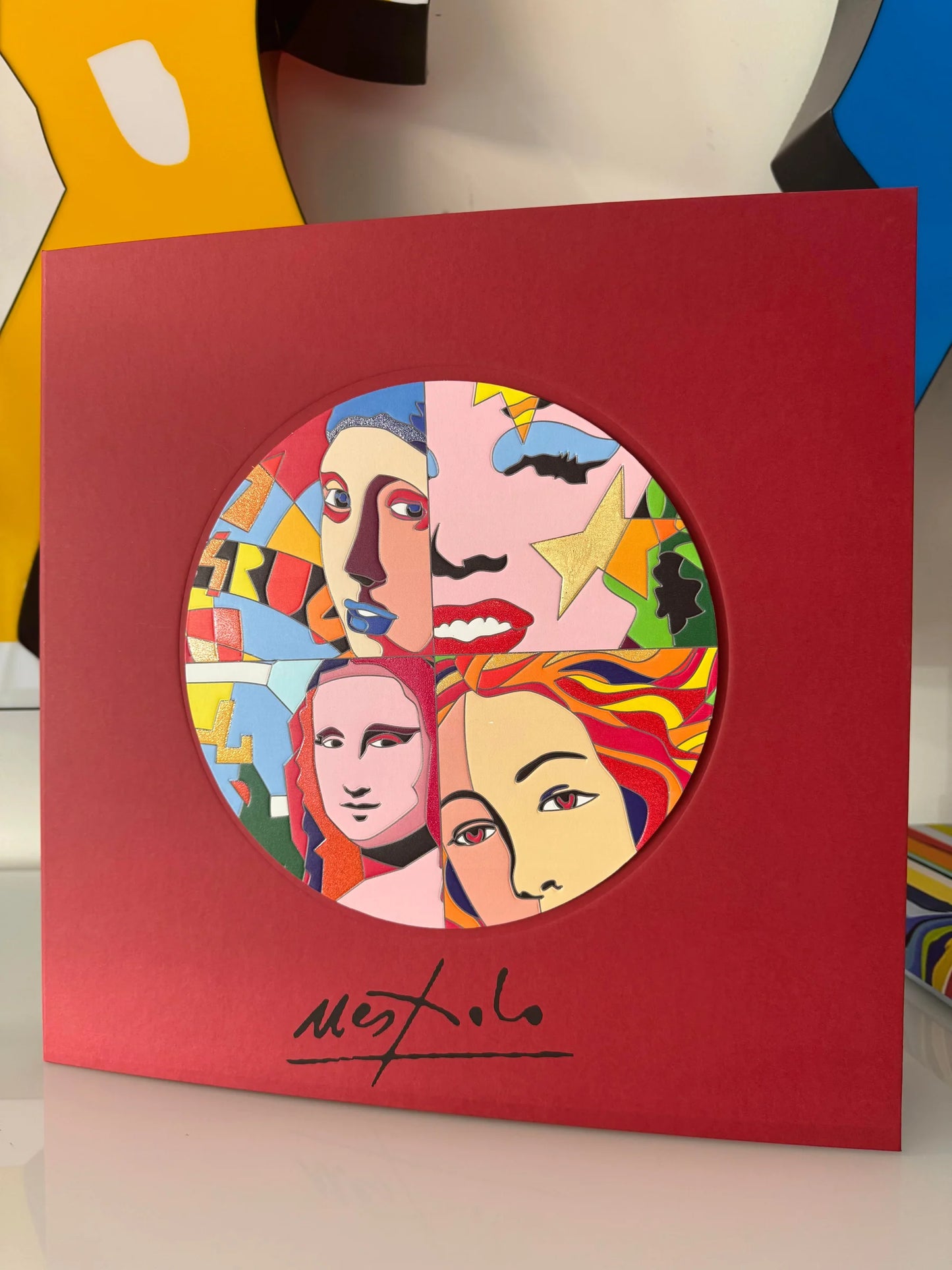 CARTELLA "THE WOMAN'S FACE"