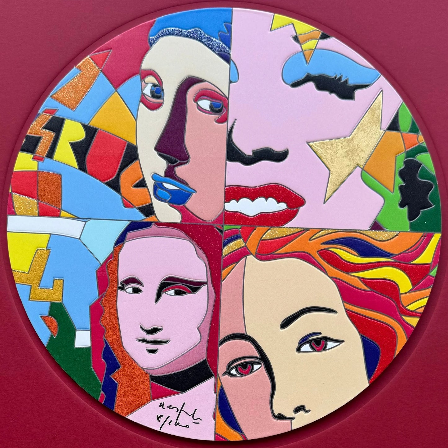 CARTELLA "THE WOMAN'S FACE"