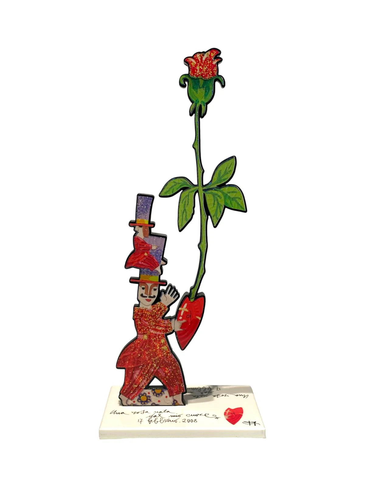 UNA ROSA NATA DAL MIO CUORE