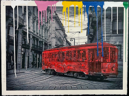 Tram Milan - Red